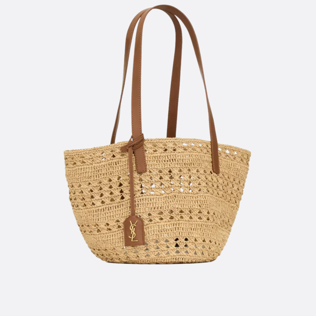 Yves SL Raffia Handbag