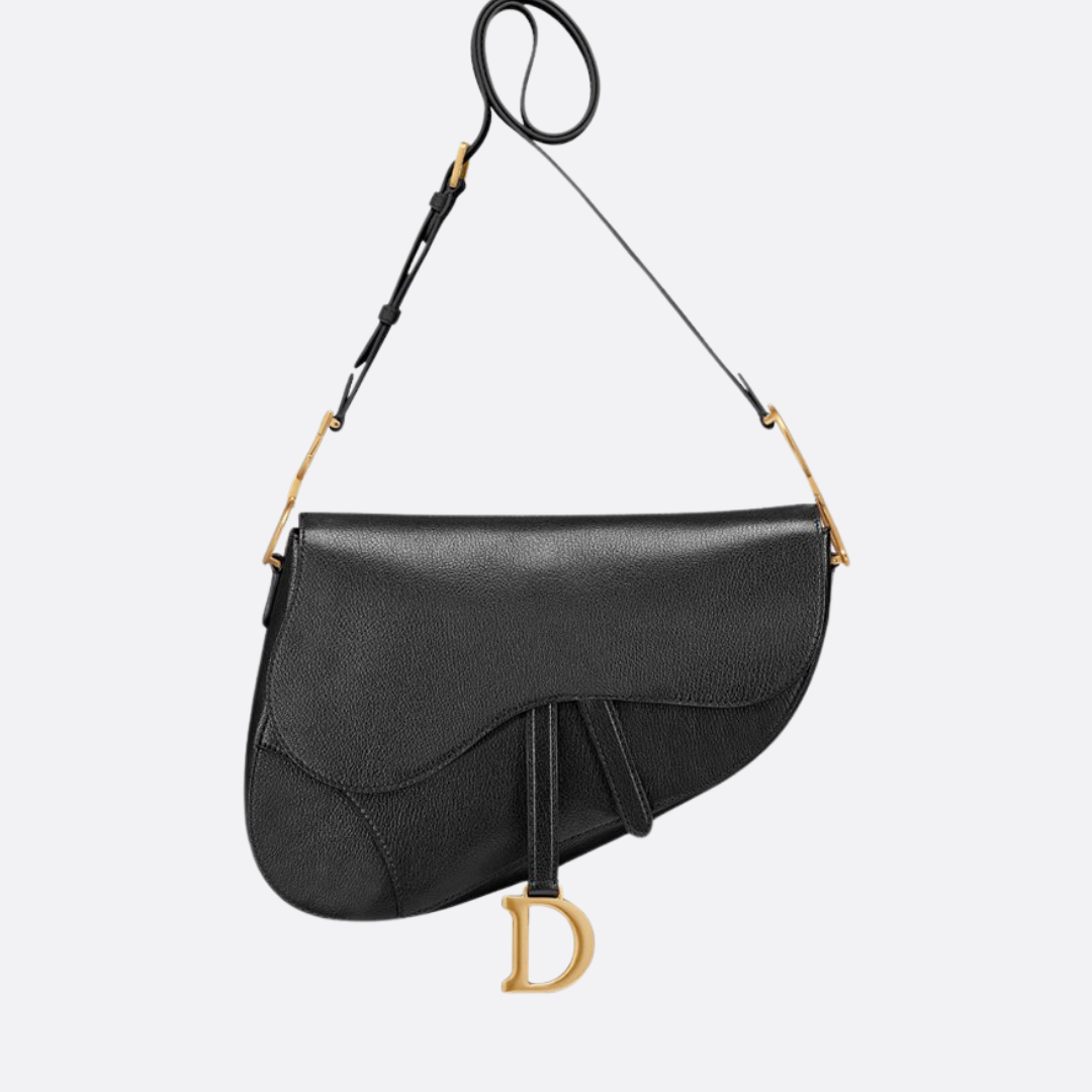 DR Large Soft Saddle Handbag With Strap
