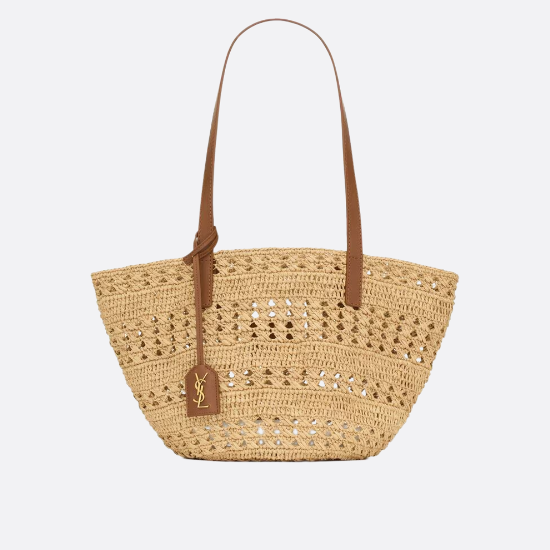 Yves SL Raffia Handbag