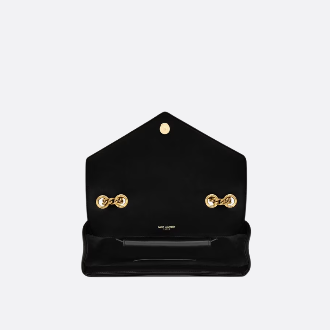 Black Quilted Chain Bag and Heeled Sandals Set, image 11
