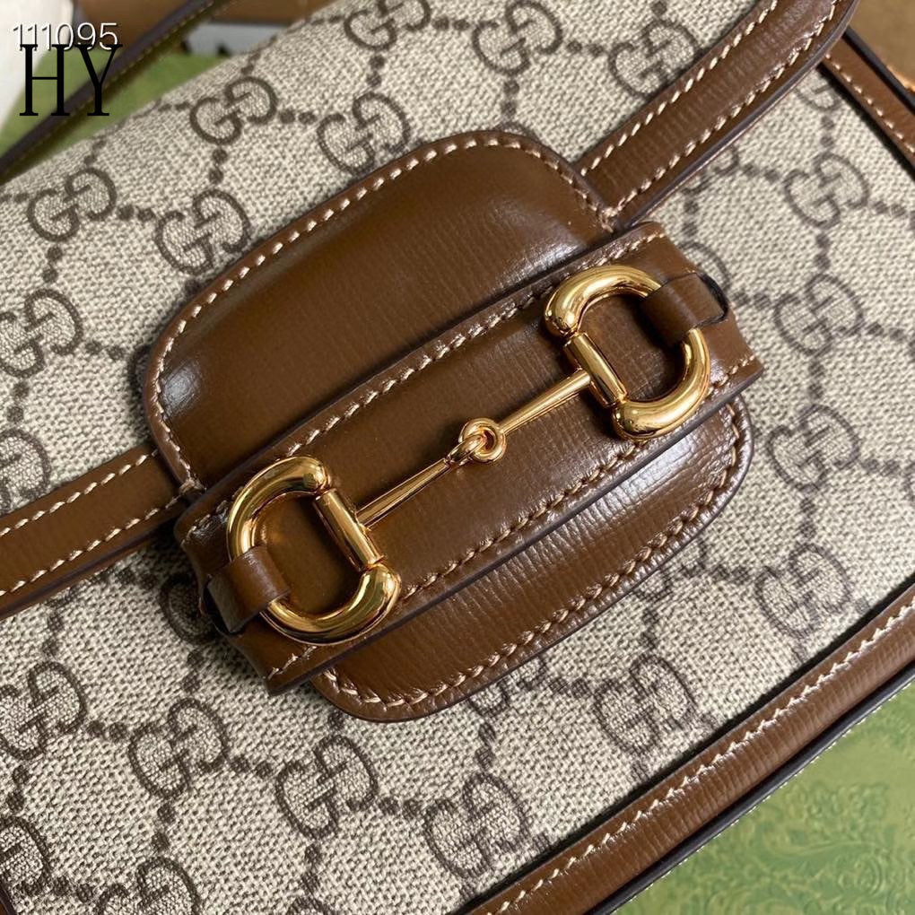 Saddle Crossbody Bag in Beige Coated Canvas with Brown Trim, image 6