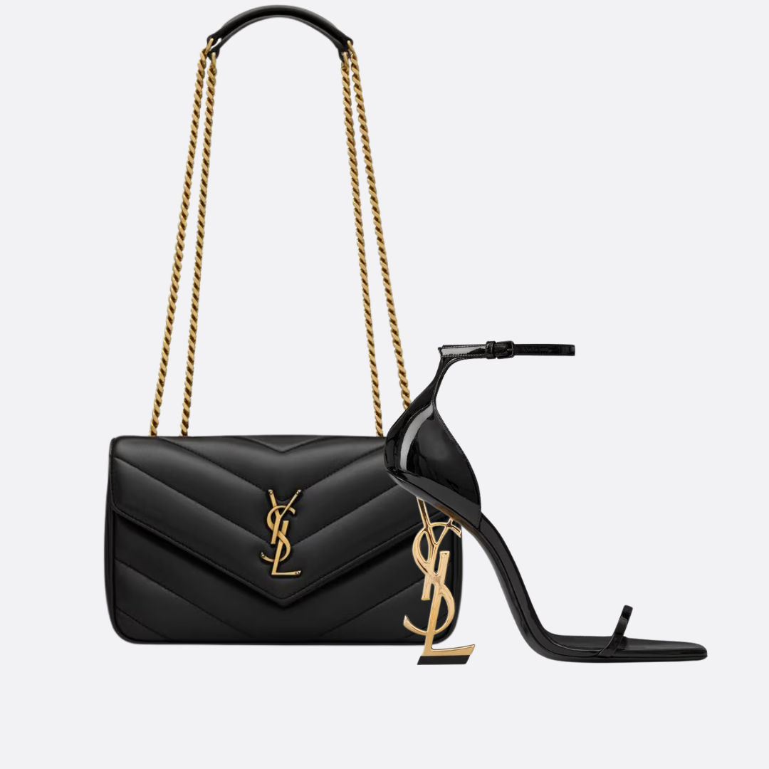 Yves SL Set Handbag And Sandals