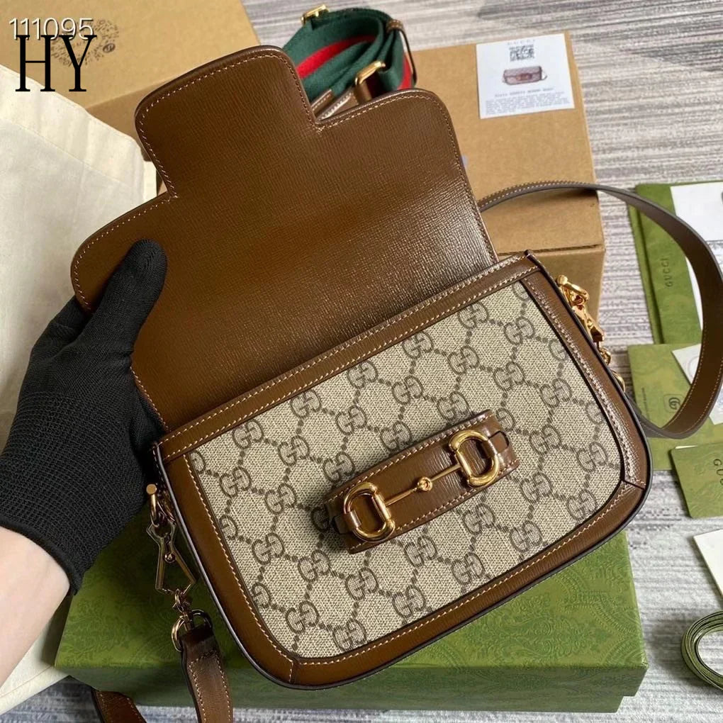 GC Horsebit Shoulder Bag
