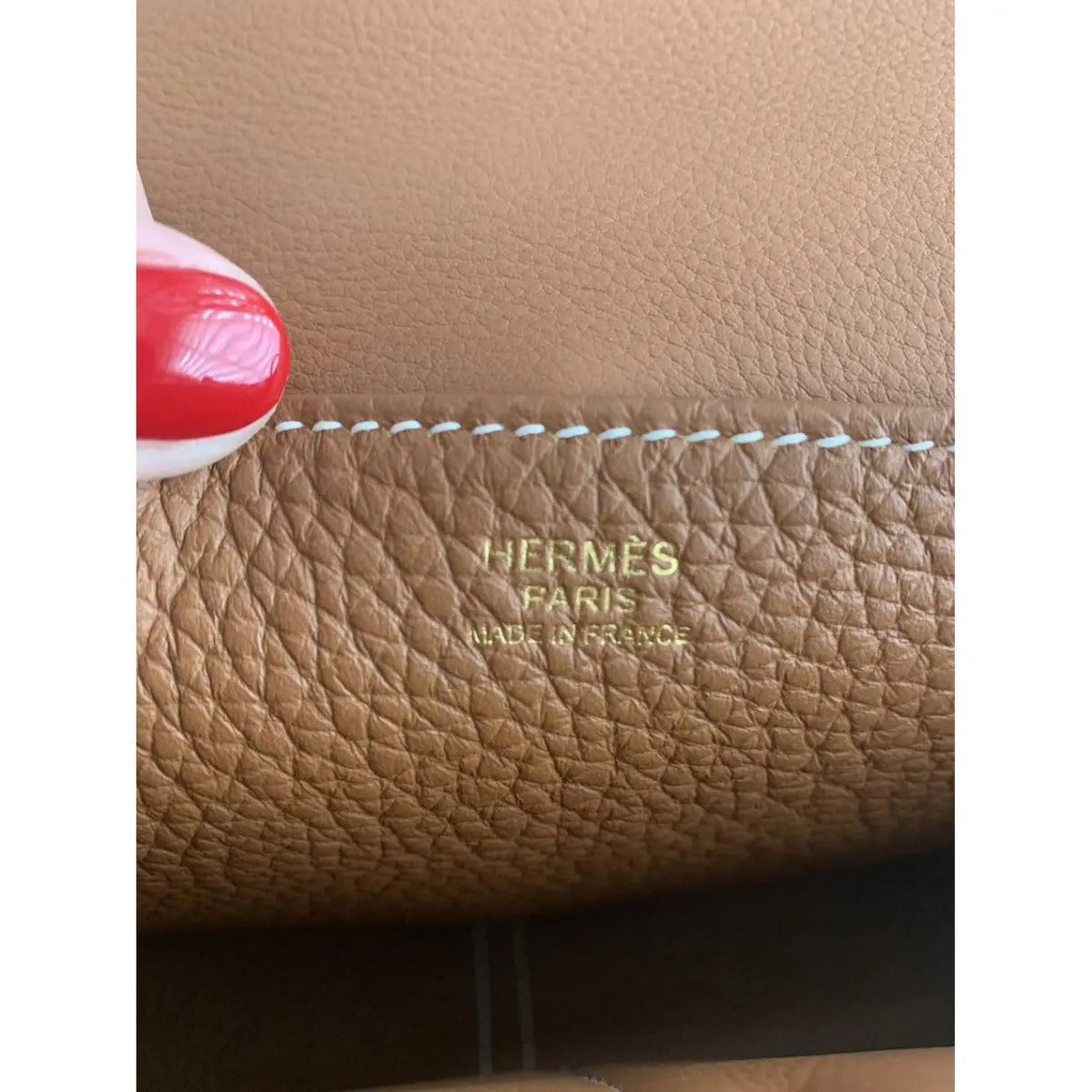 Mini Flap Crossbody Bag in Smooth Leather with Gold Buckle, image 6