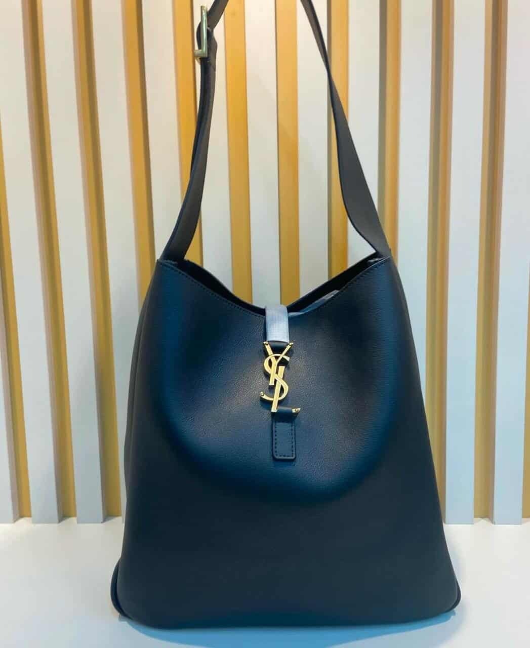 Yves SL Small Handbag Made Of Grained Leather