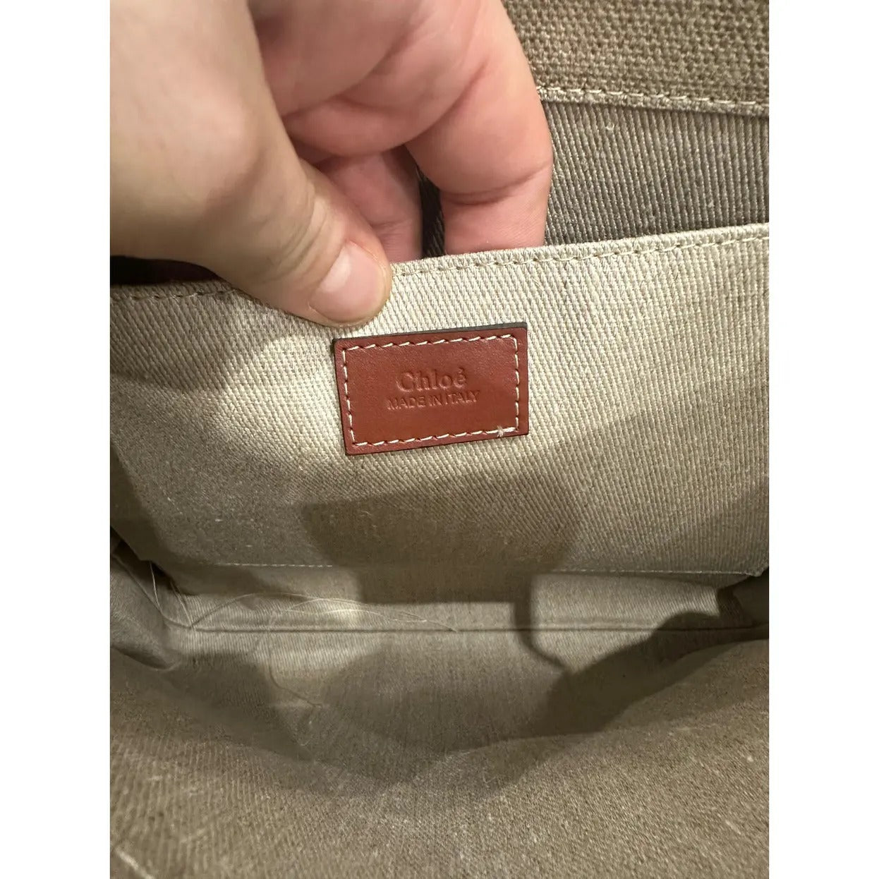 CLÉ Woody Tote Bag Made Of Linen