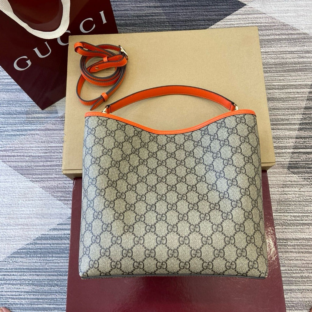 GC – Medium Bucket Bag With Gg Emblem